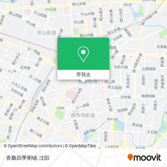 香飘四季粥铺地图