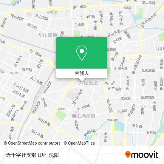 赤十字社支部旧址地图