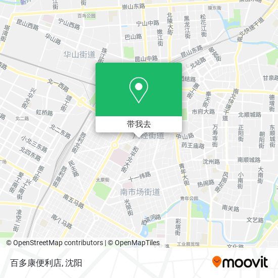 百多康便利店地图