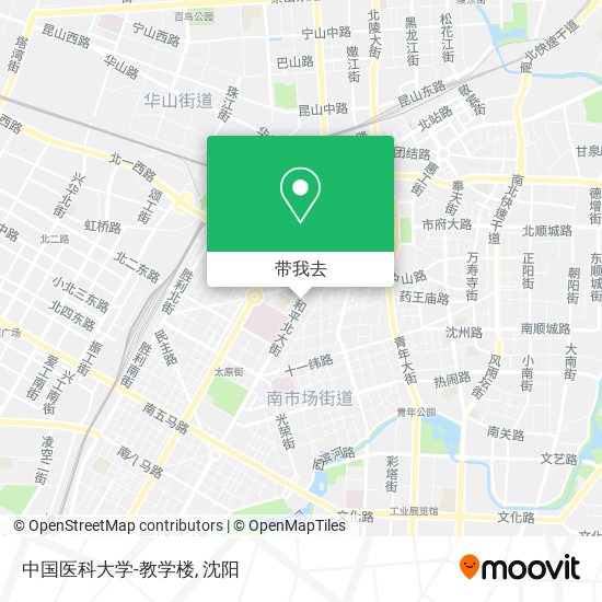 中国医科大学-教学楼地图