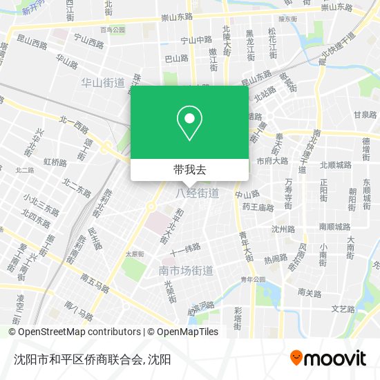 沈阳市和平区侨商联合会地图