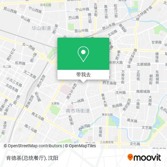 肯德基(总统餐厅)地图