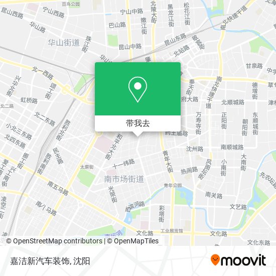 嘉洁新汽车装饰地图