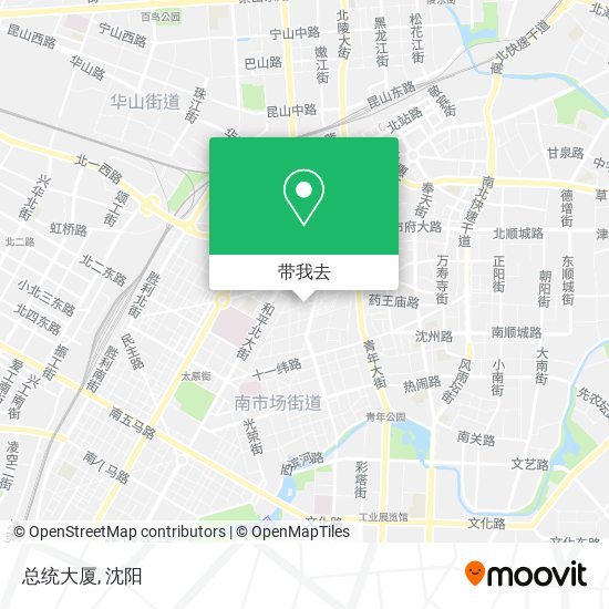 总统大厦地图
