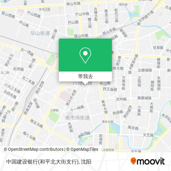 中国建设银行(和平北大街支行)地图