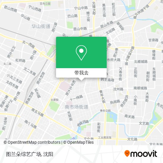 图兰朵综艺广场地图