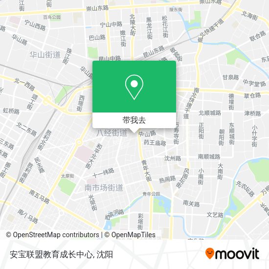 安宝联盟教育成长中心地图