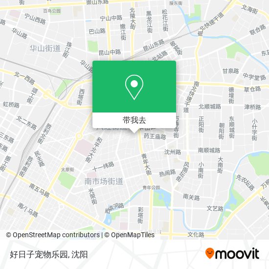 好日子宠物乐园地图