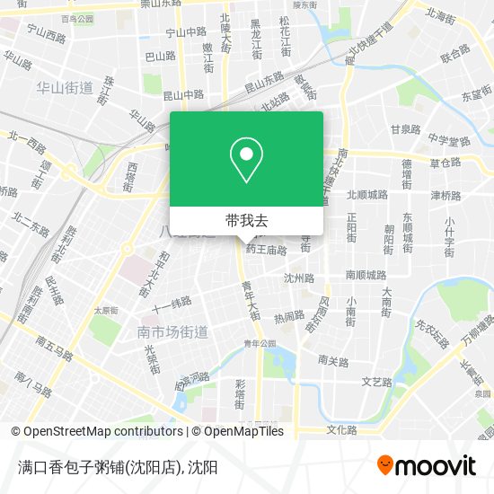 满口香包子粥铺(沈阳店)地图