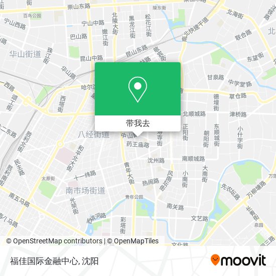 福佳国际金融中心地图