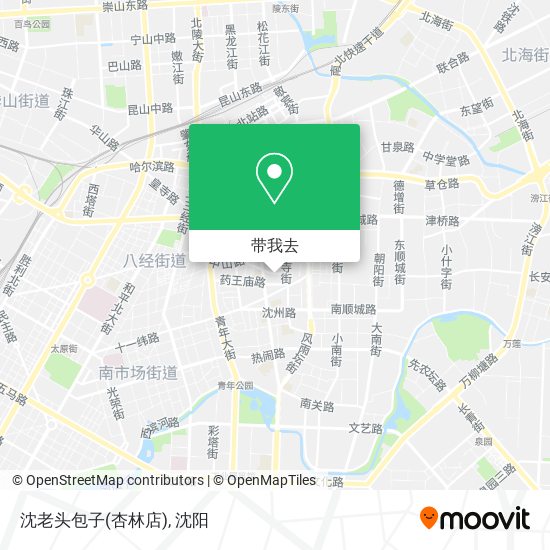 沈老头包子(杏林店)地图