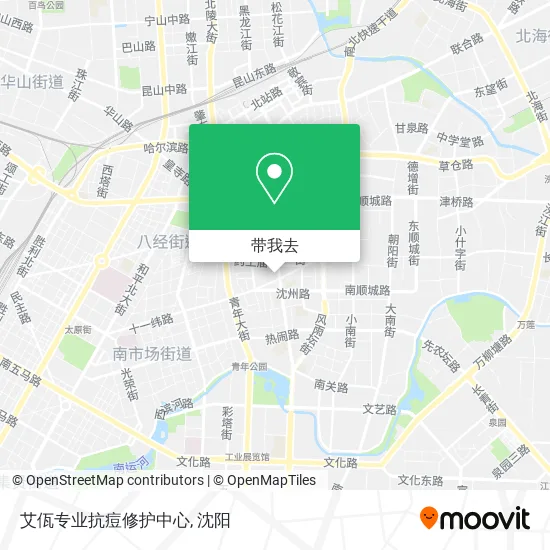 艾佤专业抗痘修护中心地图