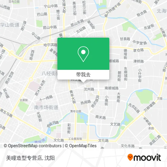 美瞳造型专营店地图