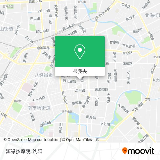 源缘按摩院地图