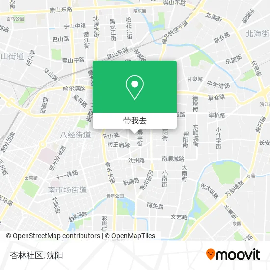 杏林社区地图