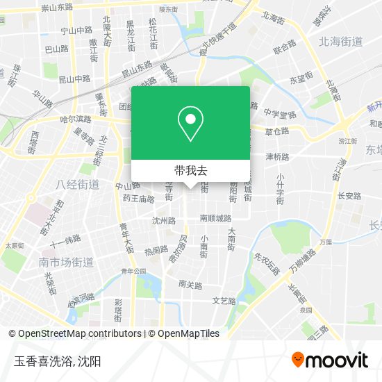 玉香喜洗浴地图