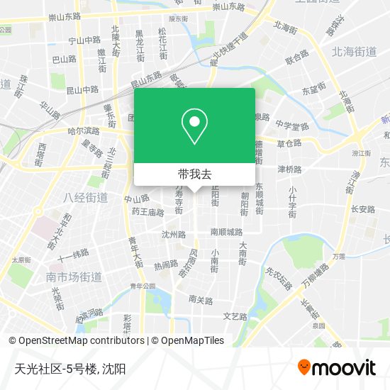 天光社区-5号楼地图