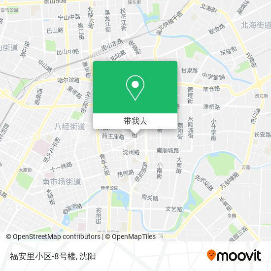 福安里小区-8号楼地图