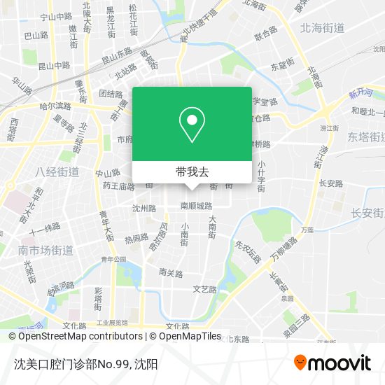 沈美口腔门诊部No.99地图