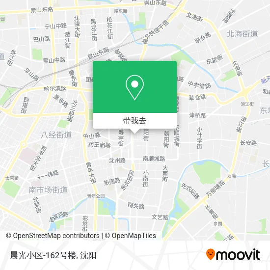 晨光小区-162号楼地图