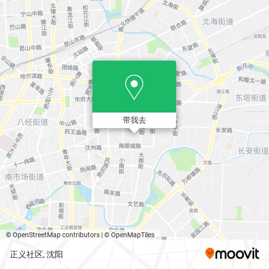 正义社区地图
