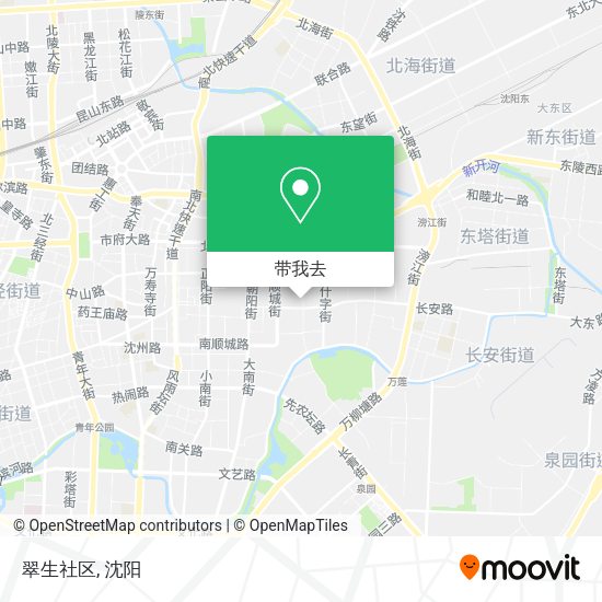 翠生社区地图