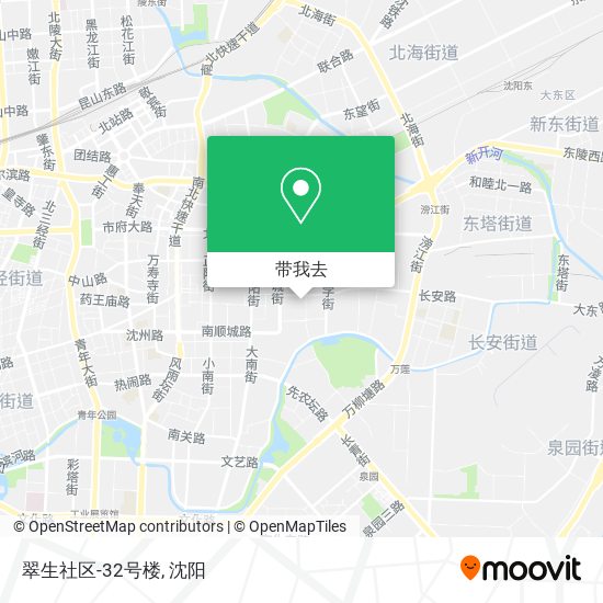 翠生社区-32号楼地图