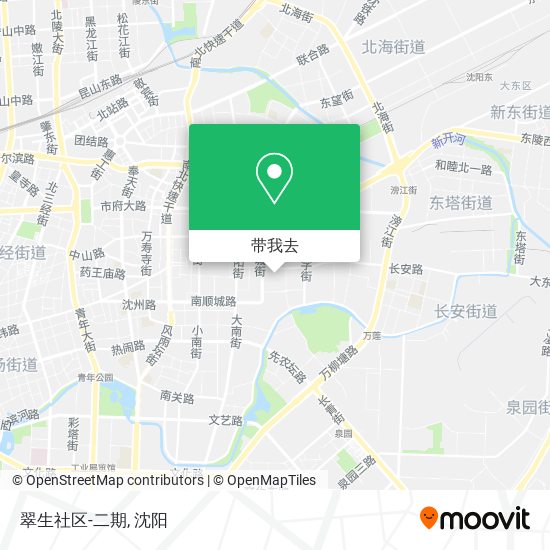 翠生社区-二期地图