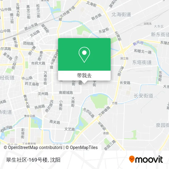 翠生社区-169号楼地图