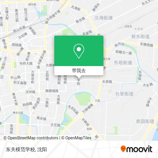 东关模范学校地图