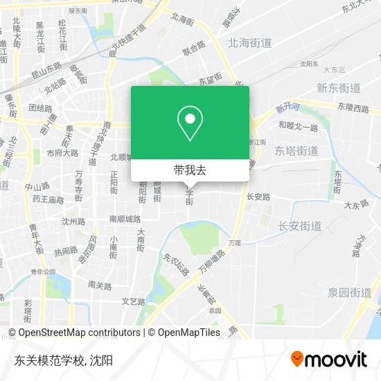 东关模范学校地图