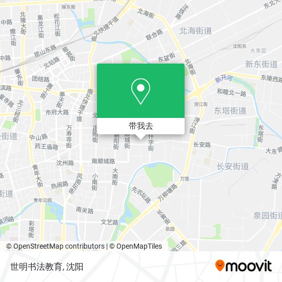 世明书法教育地图
