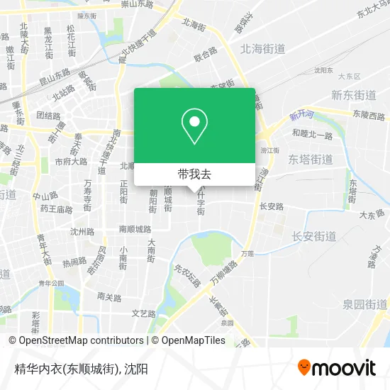 精华内衣(东顺城街)地图