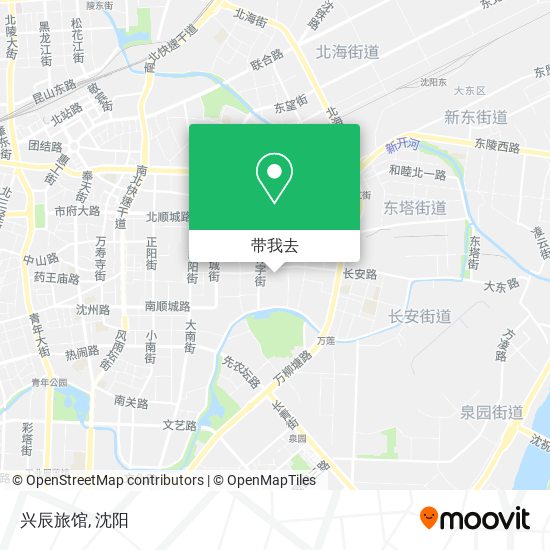兴辰旅馆地图