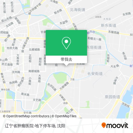 辽宁省肿瘤医院-地下停车场地图