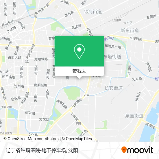 辽宁省肿瘤医院-地下停车场地图