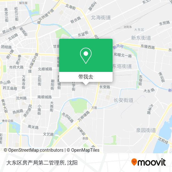 大东区房产局第二管理所地图
