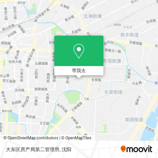 大东区房产局第二管理所地图