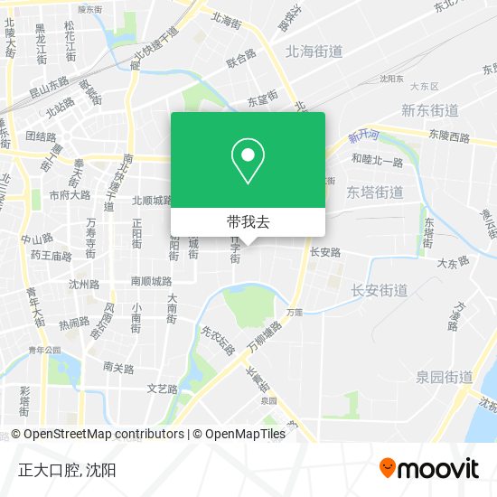 正大口腔地图
