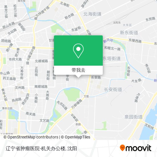 辽宁省肿瘤医院-机关办公楼地图