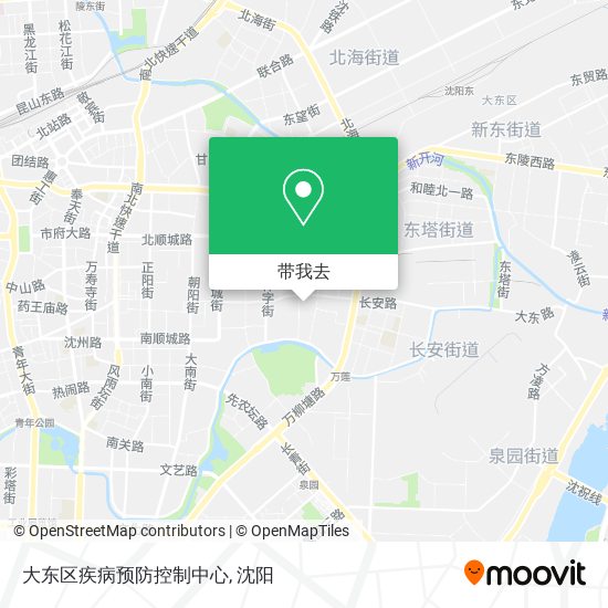 大东区疾病预防控制中心地图