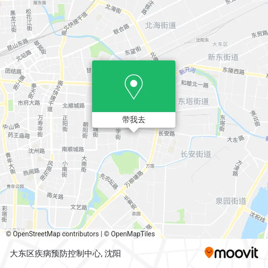 大东区疾病预防控制中心地图