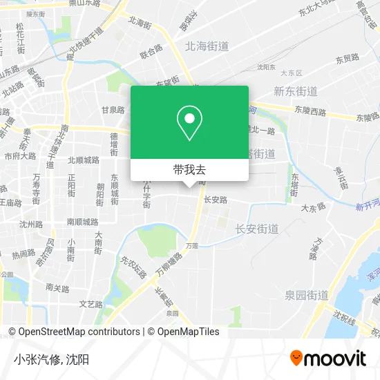 小张汽修地图
