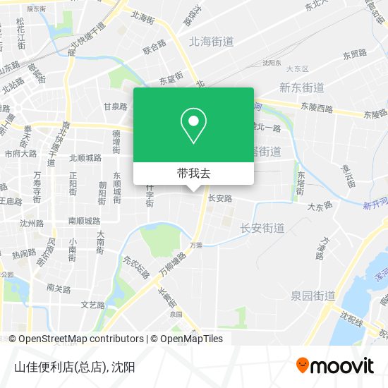 山佳便利店(总店)地图