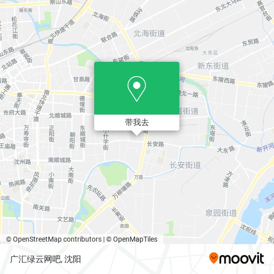 广汇绿云网吧地图