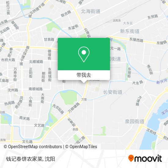 钱记春饼农家菜地图