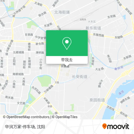 华润万家-停车场地图