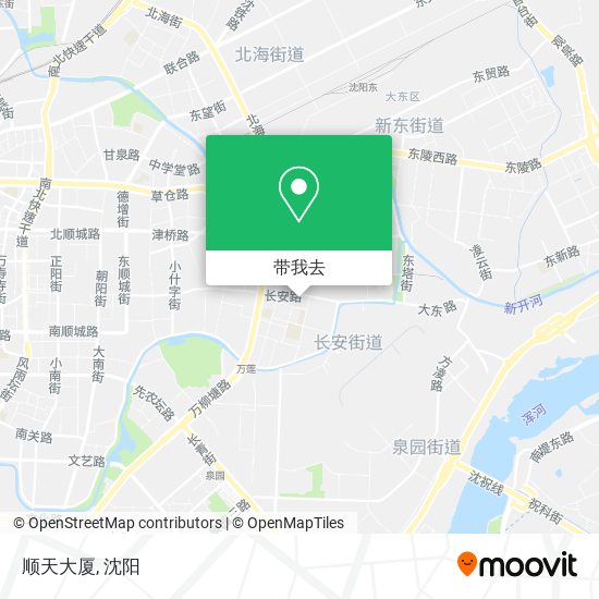 顺天大厦地图