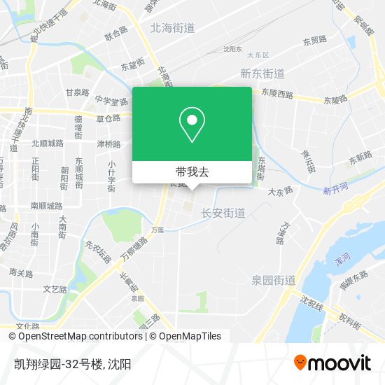 凯翔绿园-32号楼地图