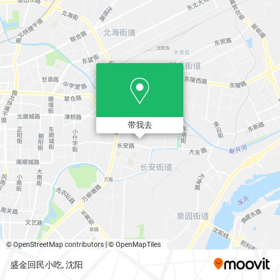 盛金回民小吃地图